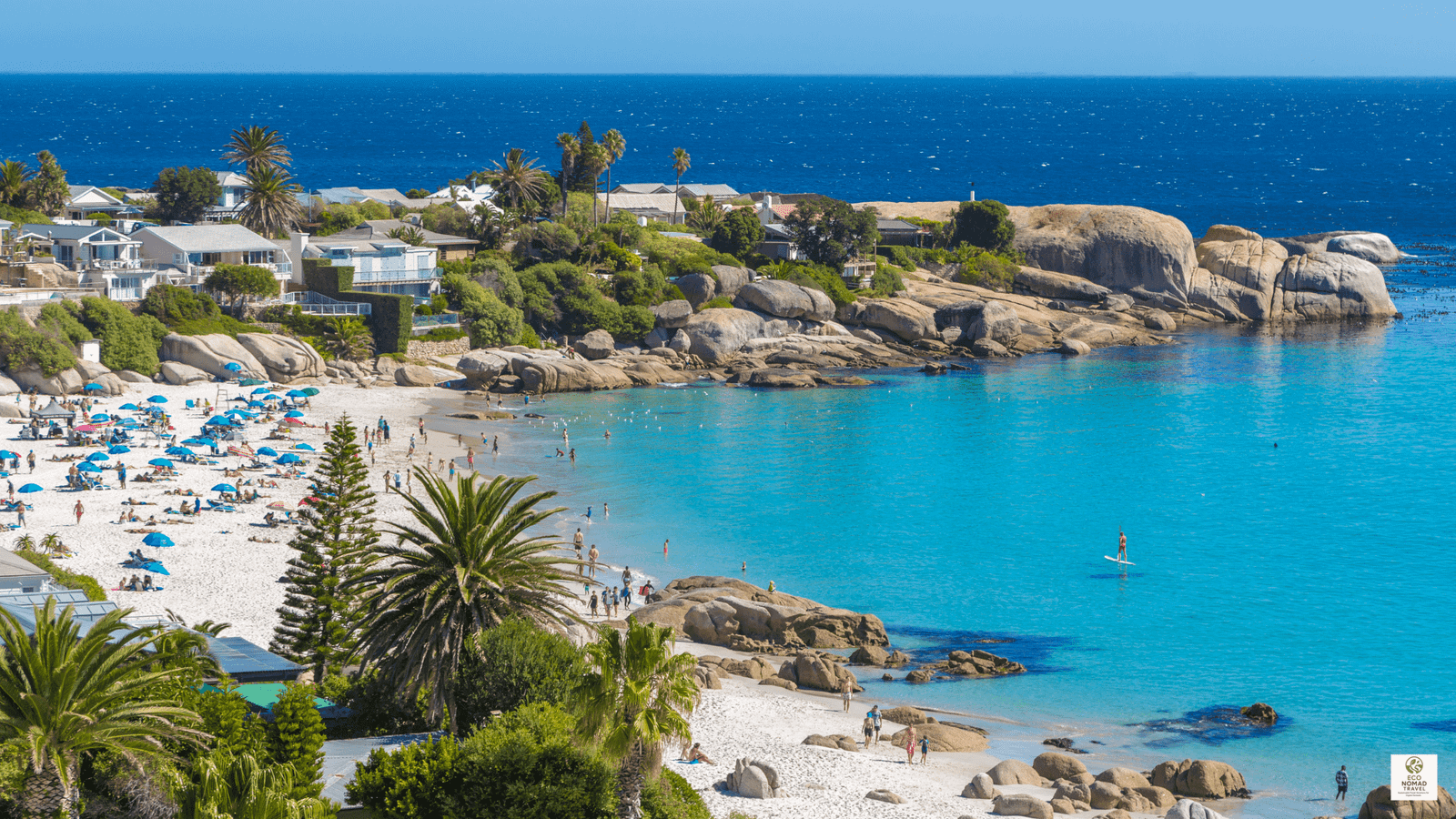 Cape Town coastline with Table Mountain — a nature-focused workation city