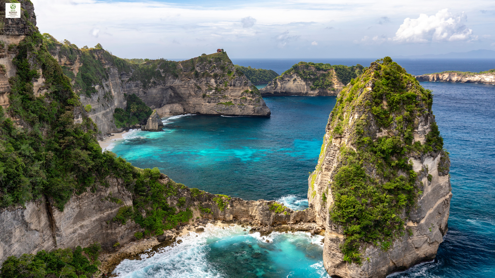 Bali beach sustainable remote work digital nomads 2025